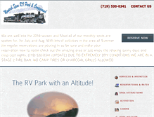 Tablet Screenshot of msrvpark.com